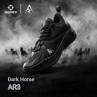 Rigorer Austin Reaves AR3 “Dark Horse” รองเท้าบาสเกตบอลผู้ชายทรงต่ำ ออกแบบกันลื่นและทนทานระดับมืออาช