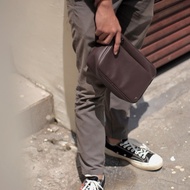 POUCH CLUTCH TFG NOBU 210 BROWN