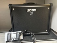 BOSS KATANA-50 Gen 3 Guitar Amplifier + FS-6 Dual Footswitch