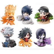 () 6pcs Anime Hashirama Figure Uzumaki Sasuke Madara Orochimaru Orochimaru ModelAction Figura