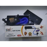Complete Aquarium Pump Box Filter Top Filter SWI Star SS203K
