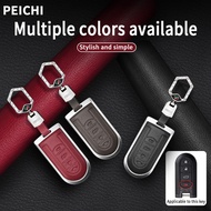 Sarung Kunci Perodua Myvi 2018 - 2021 Alza Axia 2018 - 2022 Aruz Bezza 2018 - 2026 Cowhide Car Key C