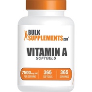BulkSupplements.com Vitamin A 25,000 IU Softgels-Vitamin A Palm Acid TV Diet, Vitamin A Pills-Vitami