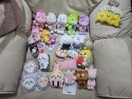 平清迷你機公仔chiikawa carebear joke bear molly 飛鼠小八兔哥栗子頭joke bear