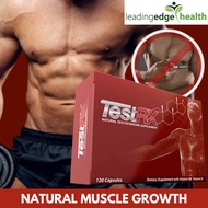TestRX™ 100% Natural Muscle Growth Supplement Testosterone Enhancement for Men