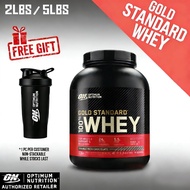Optimum Nutrition Gold Standard Whey 2lbs/5lbs-100% Whey Protein Powder