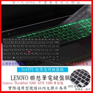 TPU Material Keyboard Film Lenovo ThinkPad X260 X270 X280 12.5 Inch Protective Cover