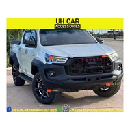 TOYOTA HILUX REVO ROGUE CONVERT TO EURO GR BUMPER GRILLE FENDER BODYKIT VISOR
