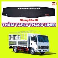 THACO LINKER 1T9 2T 2T5 3T5 6T 7T 9T truck dashboard mats, velvet and high quality 6d carbon leather