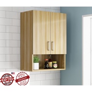 *Ready Stock* kitchen hanging cabinet wall hanging cabinet kabinet DIY (80x32x80cm/2 Door)