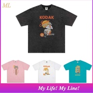 Kodak K6223LRS71 Washed Short Sleeve Tee - Unisex | Malaysian Stock