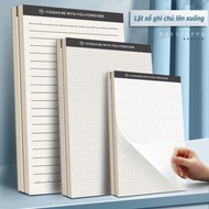 Tear-off Vertical Notebook with PVC Cover A6/A5/B4 140 Pages Vertical Flip Notebook (1 Book)