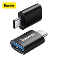 Baseus Type C to USB 3.1 Adapter OTG USB Adapter Female Converter For  pro Air Samsung S10 S9 USB OT