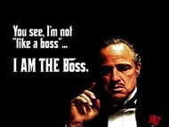 Meme Quote Im Not Like Boss Art Print Godfather Poster x