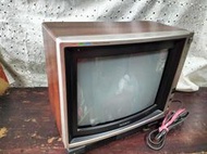 庄腳柑仔店~早期SONY厚背桌上型電視機~尺寸:39*深41*高35公分