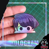 Komi Can't Communicate Komi Shouko Hologram Anime Stickers