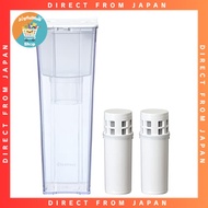 Cleansui pot-type water purifier [Genuine made in Japan] Total 2 cartridges [Body CP012W-WT] Filtere
