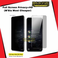 (Full Privacy+HD)Realme 15 15x 1 C30s X7 8 Pro/GT Neo2 Narzo 30A 30 50 20 Pro/7/7i/C17 Full HD Priva