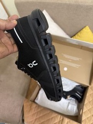 On Cloud Black Running Shoes