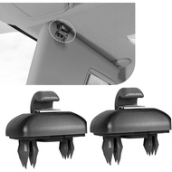 2 PCS Interior Sun Visor Hook Clips, Upgraded Car Visor Holder Hook, OEM# 8E0857563AE59, 8U0857562A,
