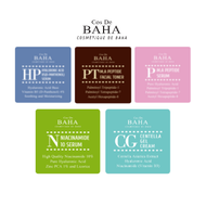 Cos De BAHA -Facial Serum Toner Cream 1.5ml Sample(Niacinamide Peptide Hyaluronic+B5 Serum Peptide T