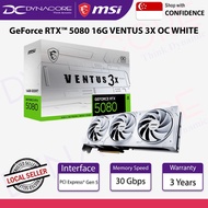 MSI GeForce RTX 5080 16G VENTUS 3X OC WHITE 16GB GDDR7 Graphics Card