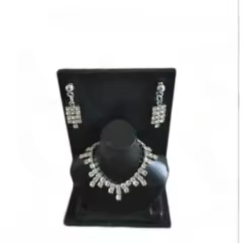 Need 15days process time LX568 New HandmadeToy earrings necklace Crystal diamond accessories for you