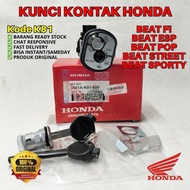 HONDA K81 IGNITION KEY ORIGINAL AHM HONDABEAT FI, ORIGINAL KEY SET BEAT FI, CONTACT KEY ESPBEAT, KEY
