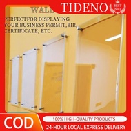 A4 A3 WALL ACRYLIC FRAME Acrylic Photo Frame Acrylic Display Stand Certificate Document Frame MS