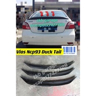 toyota vios ncp93 duck tail spoiler