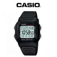 Casio classic digital resin band watch [original] W-800H-1AVDF