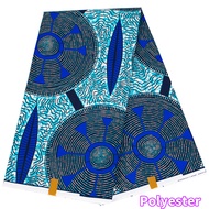 Double-sided Printed Polyester Batik Fabric | 6 Yards & 3 Yards Options | FP6538
