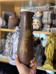 備前燒耳附花入花器 日本職人日製陶瓷插花 家居裝飾品擺設 德利酒器 陶藝家 侘寂風style wabi sabi植木鉢 塊根植物