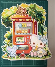 Kitty拼豆成品