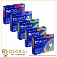 Nexgard Spectra chew for dogs (5 sizes)
