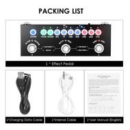 2026

 CUVAVE CUBE BABY Electric Guitar Combined Effect Pedal with Wireless Music Playback Phone Rec