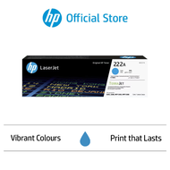HP 222A Cyan Original LaserJet Toner Cartridge - for HP LaserJet Pro 3203 3288 MFP 3303 MFP 3388 Pri