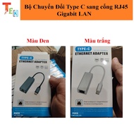Type C to RJ45 Gigabit LAN Adapter