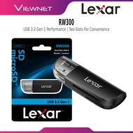 LEXAR RW300 DUAL SLOT CARD READER WITH USB 3.0 SUPPORTS CARDS UP TO 1TB TF MICRO SD CARD READER