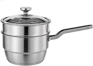 WZHZJ Non-Stick Milk Pan,Steamer Basket Rack Set for Instant Pot Accessories,Milk Pans,Stainless Steel