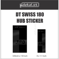 Hub sticker DT SWISS 180 (gloss lamination)