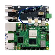 Raspberry Pi 5/4B All Ports To Pi's USB SideEasy Adapter Micro HDMI to HDMI 4K