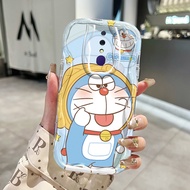 Casing HP OPPO F11 A9 2019 A9x Case HP Protective New Soft Silicone Case Phone Case Doraemon Pattern Cute And Naughty Softcase