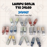 T10 24 Led 24v Jelly flashing/Flash twilight lamp