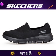 Sketchers สเก็ตเชอร์ส รองเท้าผู้หญิง Women GOwalk Joy GOwalk Shoes - 124649-BKW - Air-Cooled Memory