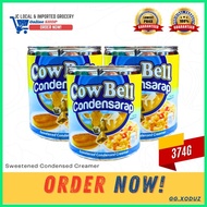 ✔ COW BELL Condensarap Sweetened Condensed Creamer - 374g
