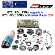 GY6 125 150 Uprade GY6 200cc 4 STROKE Bore 61mm CYLINDER KIT Racing A14 Camshaft Carburetor CDI COIL