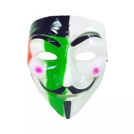 Italian anonymous vendetta hacker Mask Party Mask/ Plastic Mask/