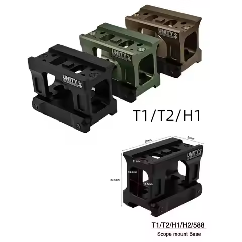 Outdoor Tactical Unity Fast Heightening Bracket Riser Mount for Aimpoint CompM5s CompM5b T2 ROMEO5 a