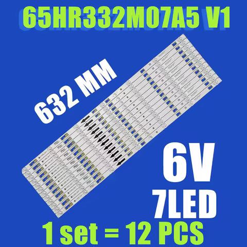 LED backlight strip for 65HR332M07A5 V1 MI L65M5-5ASP 65D3000 7*12-A17 4C-LB650T-HRB L65m5 5asp matr